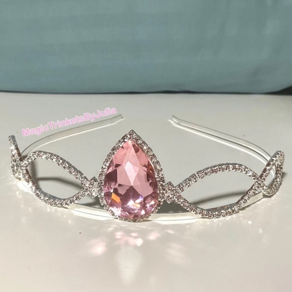 Barbie Swan Lake Princess Odette Crystal Tiara Crown Headpiece Barbiecore - Picture 2 of 6